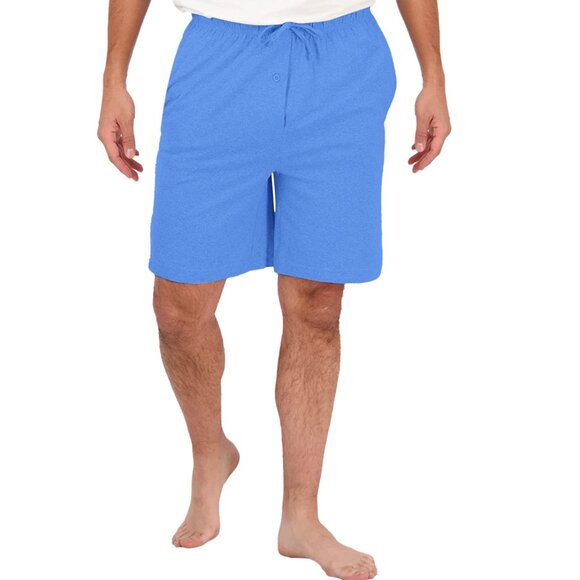 Men's Ultra Soft Comfy Breathable Jersey Knit Lounge Sleepwear Pajama Shorts - Picture 16 of 16